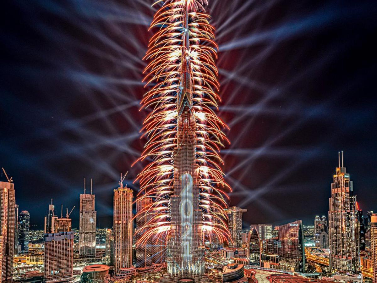 Apartamento Trophy 2Br Aladdin Estate W Burj Khalifa View Dubái Exterior foto