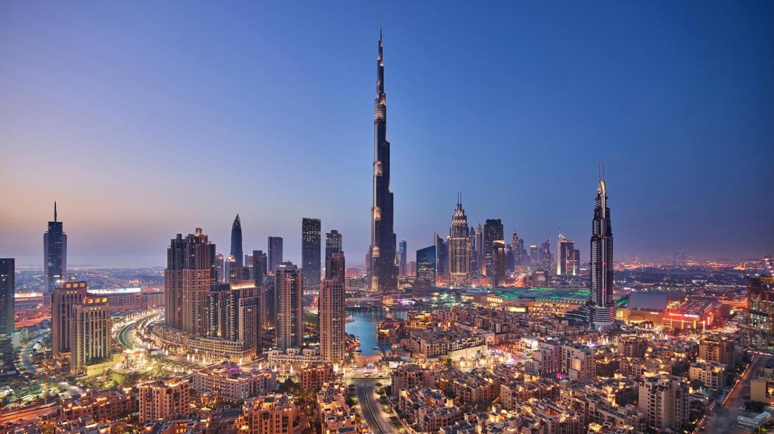 Apartamento Trophy 2Br Aladdin Estate W Burj Khalifa View Dubái Exterior foto